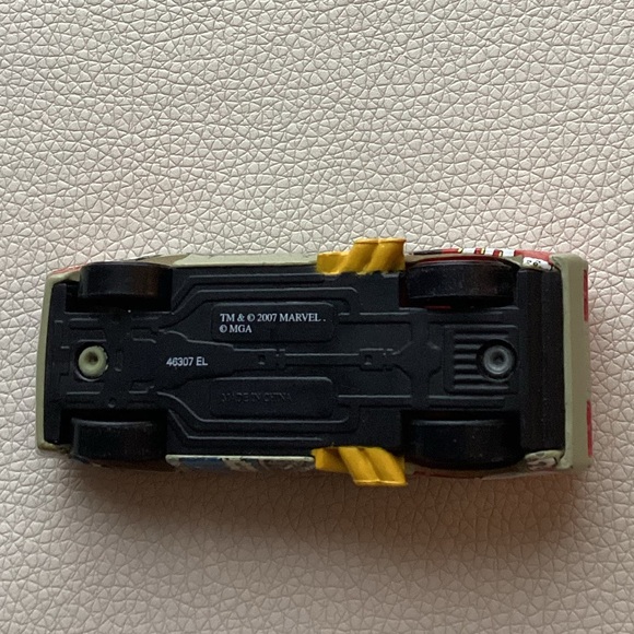 2007 MGA Marvel Authentics Tales of Suspense Iron Man Die Cast Toy Car - Picture 3 of 3